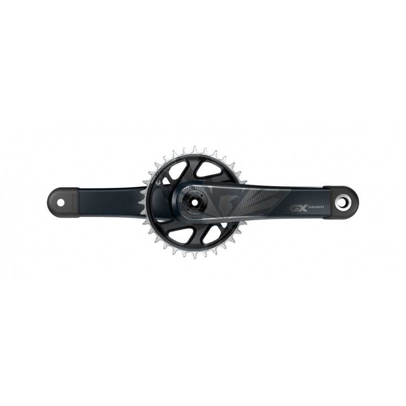 SRAM Juego de bielas y plato carbono sin cazoletas GX EAGLE X-SYNC2 DUB 148 BOOST DIRECT MOUNT 175 MM 12V 105550