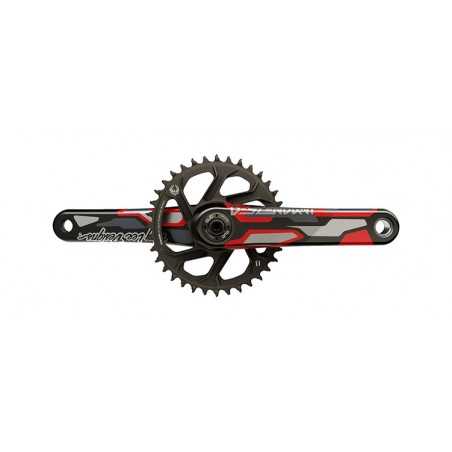 TRUVATIV Crankset and carbon chainring without cups DESCENDANT TLD ALL DH EAGLE X-SYNC2 DUB83 DIRECT MOUNT 170 MM 12V 105611VAR