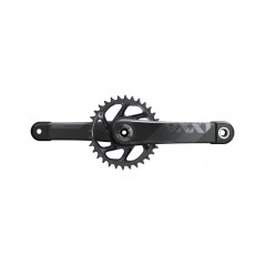 SRAM Juego de bielas y platos carbono sin cazoletas XX1 X-SYNC 2 EAGLE DUB DIRECT MOUNT 175 MM 12V 102306