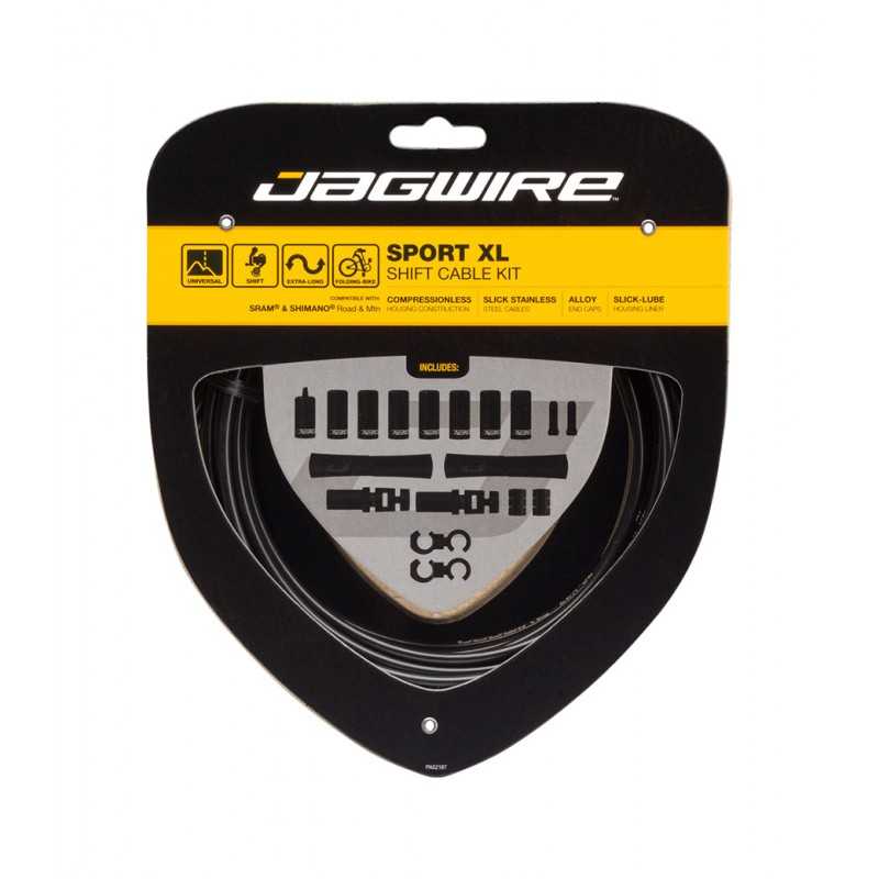 Gear cable and cover kit  SPORT XL (SRAM/SHIMANO/CAMPAGNOLO)