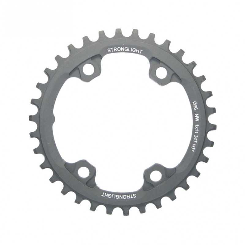 STRONGLIGHT Aluminum bike chainring 4 arms SHIMANO XTR FC-M9000/9020 1x11V 96 BCD 717795VAR