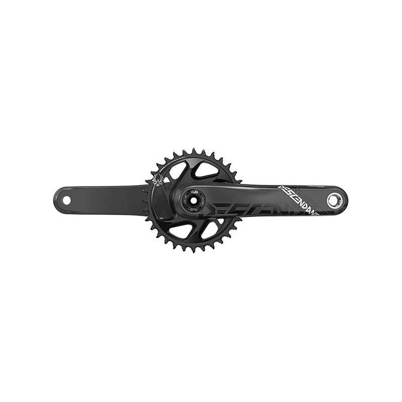 TRUVATIV Juego de bielas y platos carbono sin cazoletas DESCENDANT EAGLE DUB BOOST 170 MM X-SYNC DIRECT MOUNT 12 V 107057