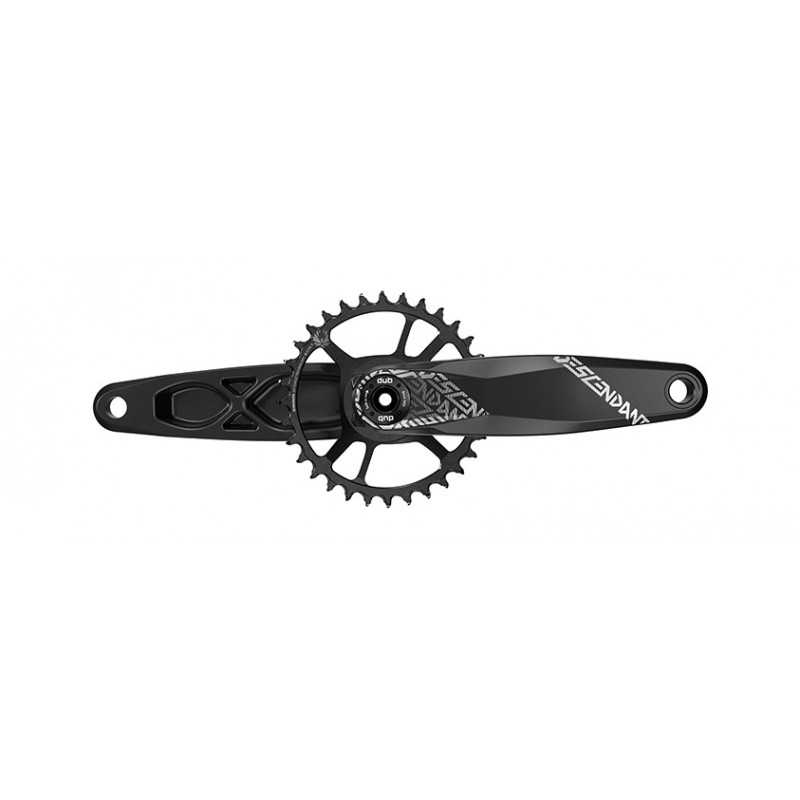 TRUVATIV Crankset and aluminum chainrings without cups DESCENDANT 6 K EAGLE DUB 175 MM X-SYNC DIRECT MOUNT 12V 107058