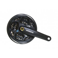 SHIMANO Crankset and chainrings 4 arms with protection FC-M311 170 MM 137000
