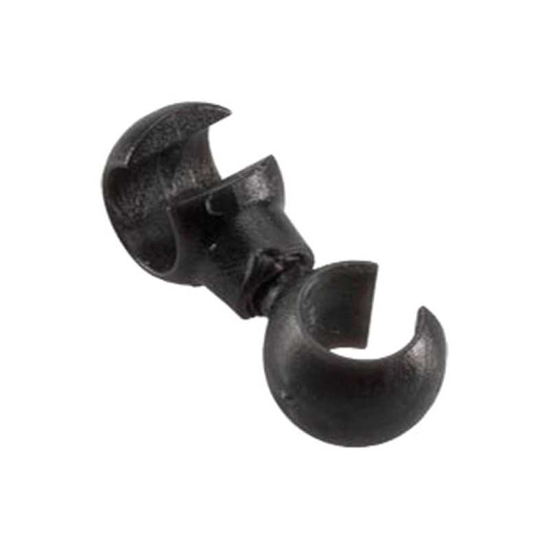 Rotating brake-gearbox double cable clamp bracket  (4U)