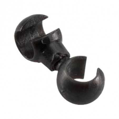 Rotating brake-gearbox double cable clamp bracket (4U)