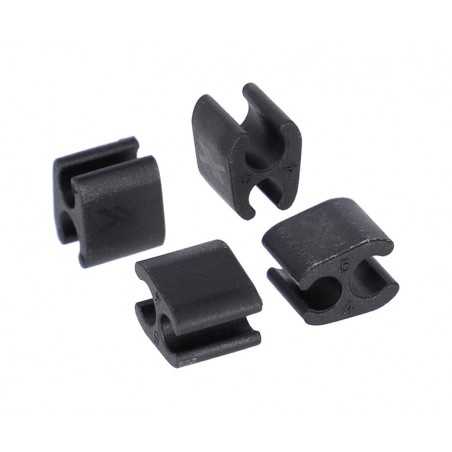 XLC Kit clips para cable funda 5 mm BR-X119 4 (4U) 2500361023