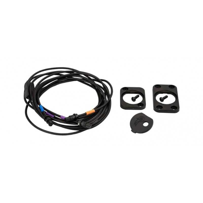Cable to panel for internal interface mounting