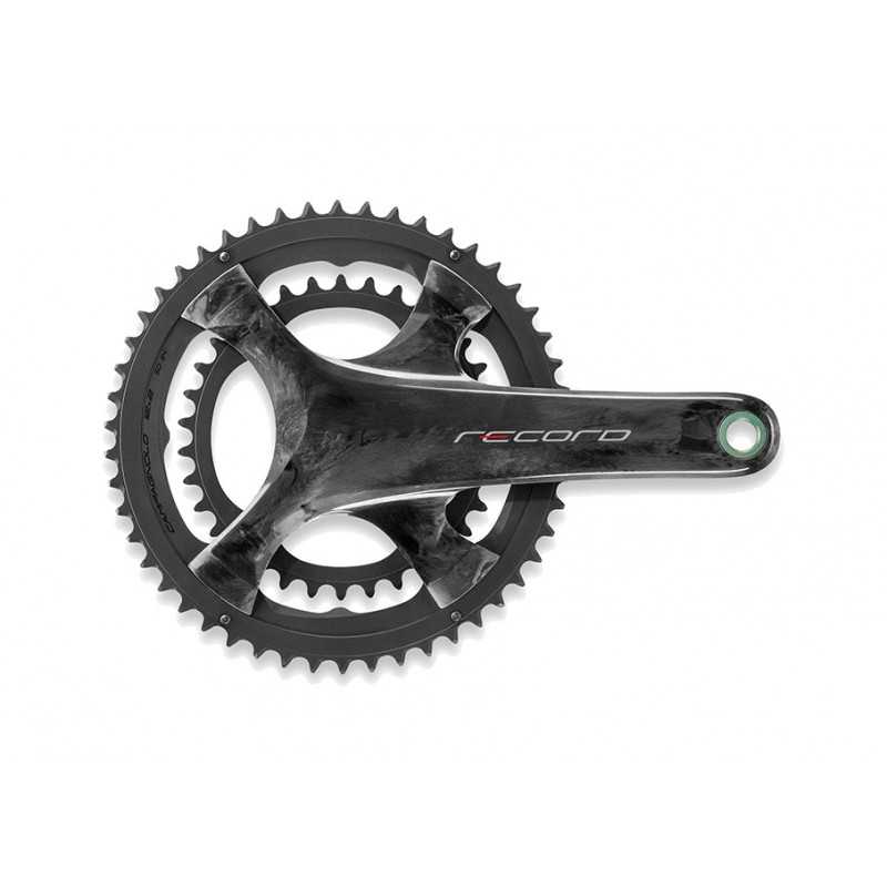 CAMPAGNOLO CRANK AND CHAINRINGS SET RECORD CARBON ULTRA TORQUE 175 MM 12V 702655VAR