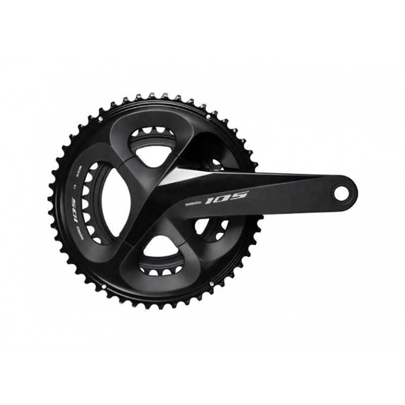 SHIMANO Juego de bielas y platos sin cazoletas 105 FC-R7000 HOLLOWTECH II 110 BCD 175 MM 2x11V 702879