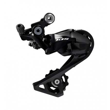 SHIMANO Cambio trasero marchas piñones caja media aluminio 105 RD-37000 GS 11V 34T DIRECT MOUNT 709958