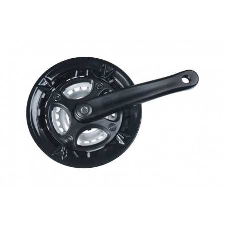 MIJNENPIEPER Juego de bielas y plato aluminio eje cuadradillo WING 170 MM 704773