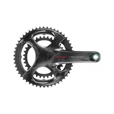 CAMPAGNOLO JUEGO DE BIELAS Y PLATOS SUPER RECORD CARBON ULTRA TORQUE 175 MM 12V 704898VAR