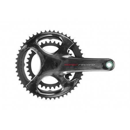 CAMPAGNOLO JUEGO DE BIELAS Y PLATOS SUPER RECORD CARBON ULTRA TORQUE 170 MM 12V 704903VAR