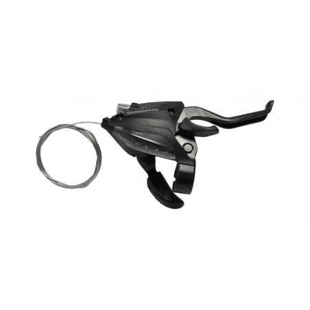 SHIMANO Maneta freno/cambio 2 dedos ST-EF500 V-BRAKE 7V 2050 MM 145220