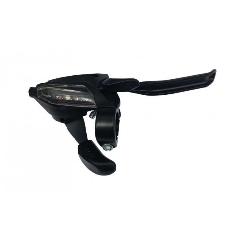 SHIMANO Maneta freno/cambio 4 dedos ST-EF500 V-BRAKE 7V 2050 MM 145222