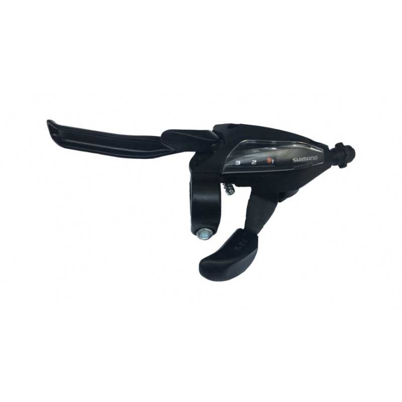 SHIMANO 4-finger shift / brake lever ST-EF500 V-BRAKE 3V 1800 MM 145236