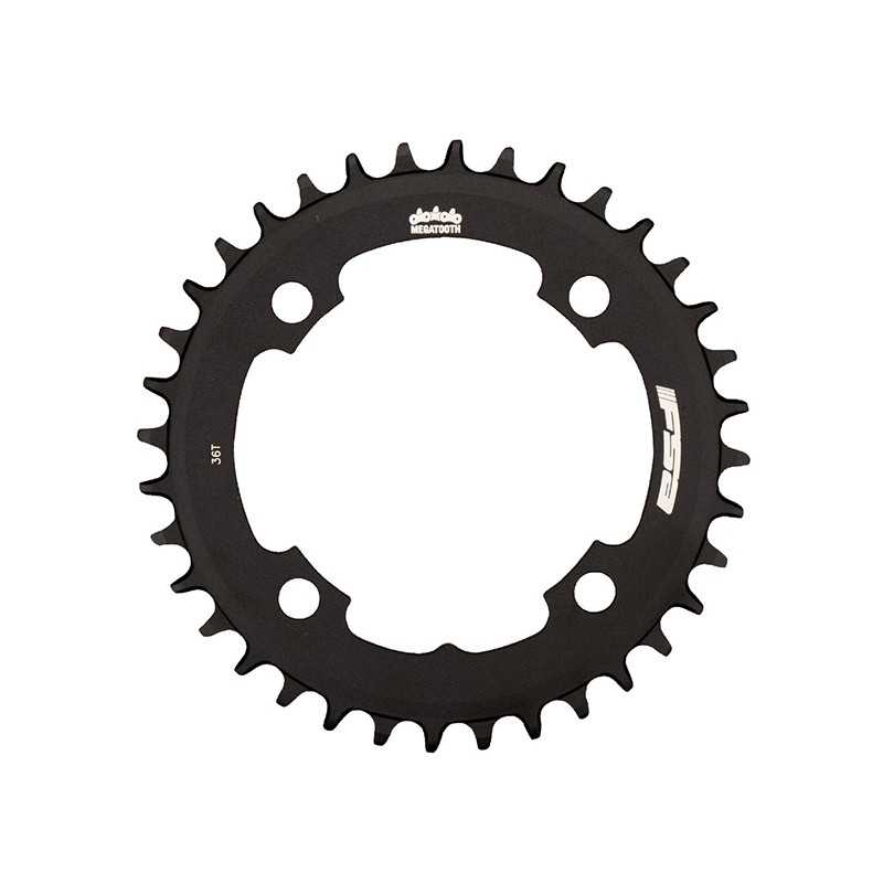 4 arms chainring  E-BIKE MEGATOOTH 104 BCD 1x11V 36 TEETH