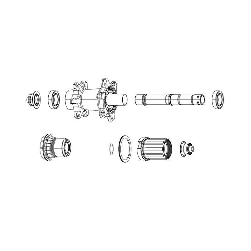 Compatible front axle  SRAM ZR1