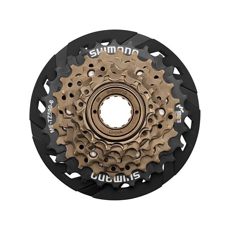 SHIMANO Piñón 6 velocidades MF-TZ500 (14-28T) (14/16/18/21/24/28) 145252