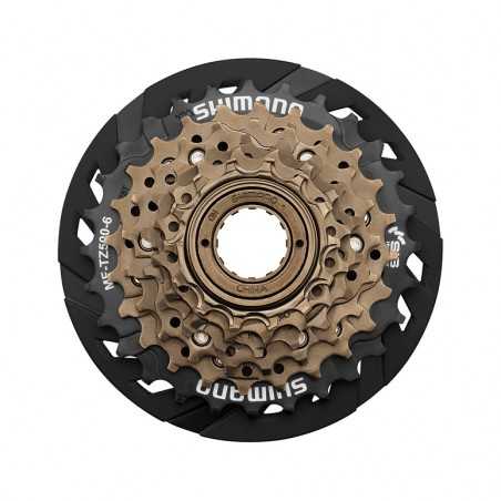 SHIMANO Piñón 6 velocidades MF-TZ500 (14-28T) (14/16/18/21/24/28) 145252