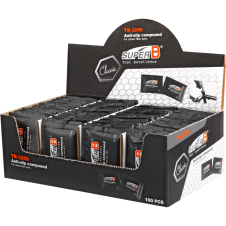 SUPER B Compuesto antideslizante + caja expositora 5 ML 100 U 59000028