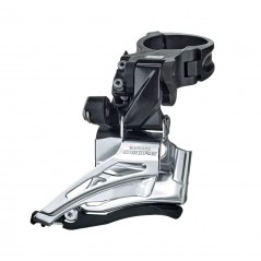 SHIMANO Desviador cambio de platos abrazadera alta DEORE FD-M6025 DOWN SWING DUAL PULL 66-69º 2x10V 703100