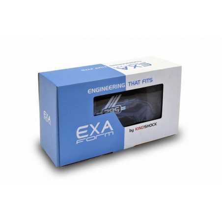 EXA FORM Amortiguador de suspensión trasera doble KS hidráulica muy regulable para bicicletas aluminio 6061 12104