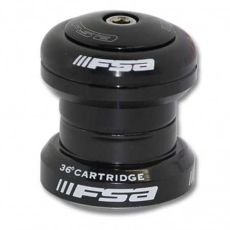 FSA Juego de direccion negra orbit equipe 1-1/8 21508