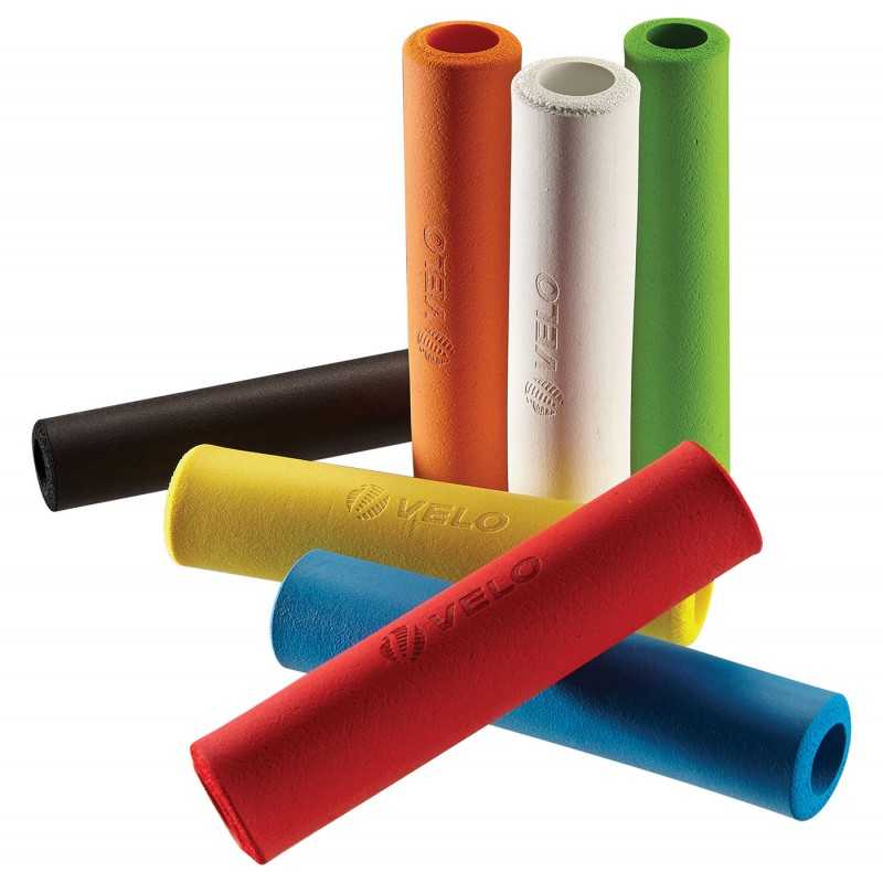 Grips, velo 134mm silicon ultralight maximum grip marathon/route/rally colors