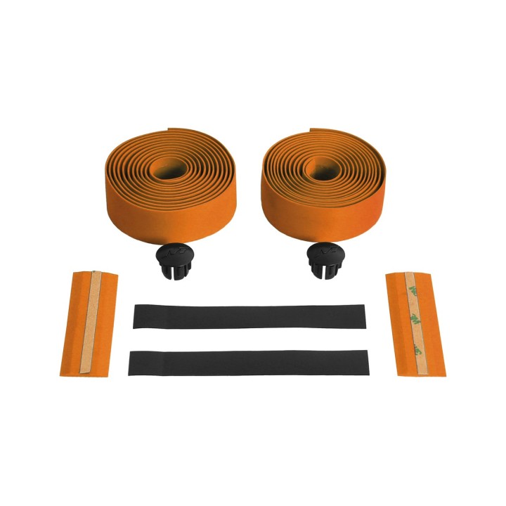 MASSI Cinta de Manillar para Bicicleta Summer Naranja Fluor 41128