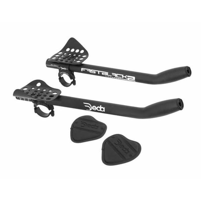 DEDA Acople manillar de triatlón AEROBAR FAST BLACK 2 31.7MM 379300