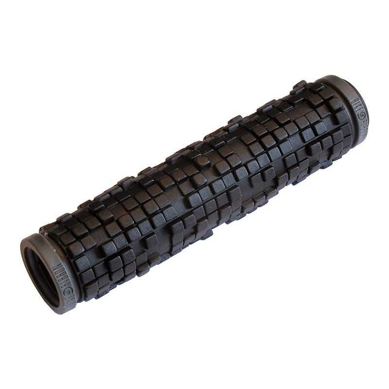 BIKE RIBBON Juego de puños negro gel greyscale 42031