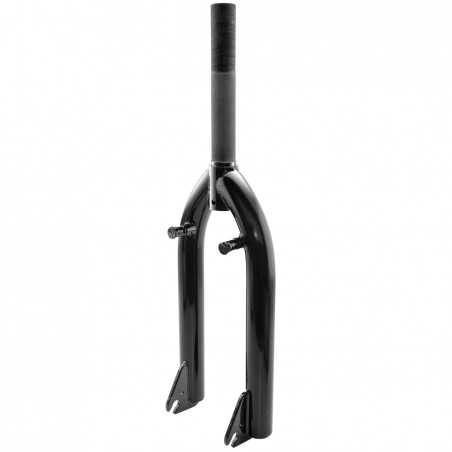 Fork, front, rigid, freestyle, black, steel  25,4 28,6mm