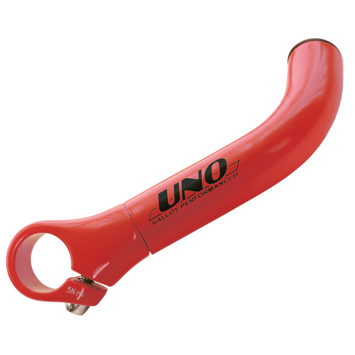 KALLOY UNO Apéndices de manillar aluminio forjado rojo para MTB y trekking 352