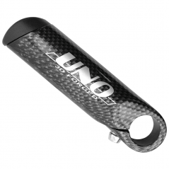 Horns, handlebar extensions straight kalloy silver