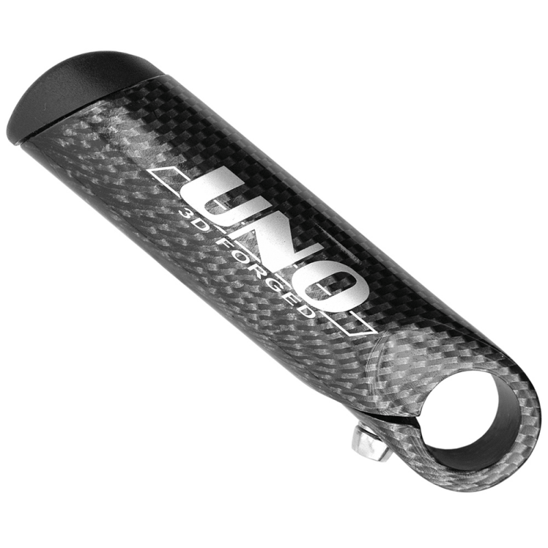 Horns, handlebar extensions straight kalloy silver