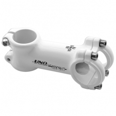 Power, handlebar stem center white bicycle