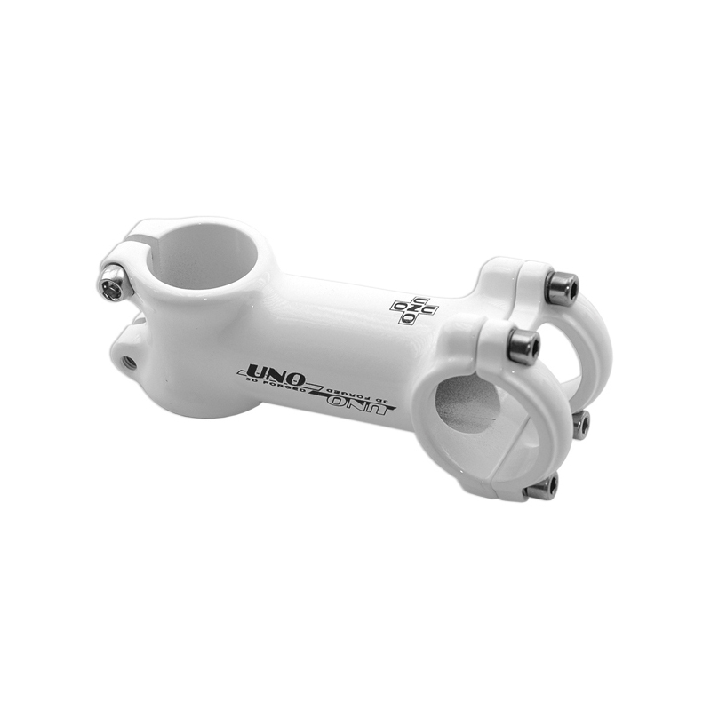 Power, handlebar stem center white bicycle