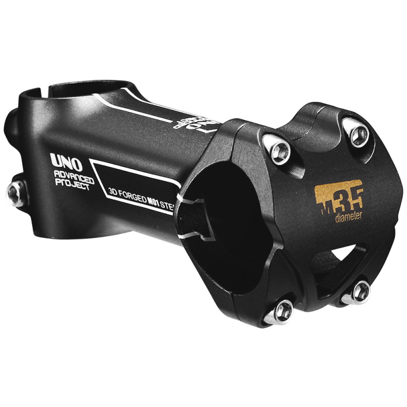 Power, handlebars uno m35 100mm - ø35 3d forged black