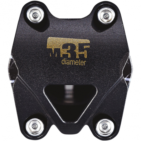 Power, handlebars uno m35 100mm - ø35 3d forged black