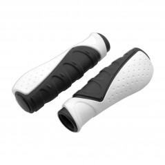 Grips, comfort ergonomic bi-color mtb btt bicycle