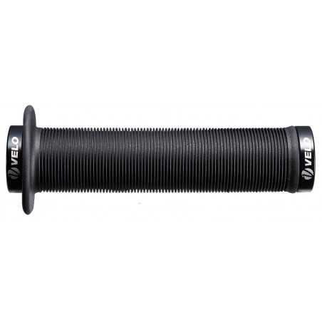 VELO Puños 145mm sinteticos con tope grande color negro 35484