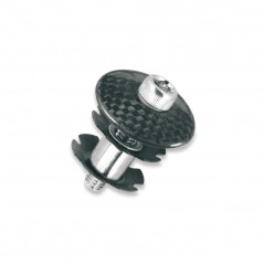 V BIKE Araña con Tapon Direccion A-Head de Aspecto Fibra Carbono para Bicicletas 808
