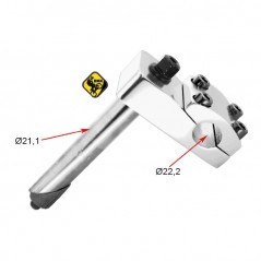 V BIKE Potencia manillar ZOOM para BMX de aluminio - Fijación superior nivel Pro 266