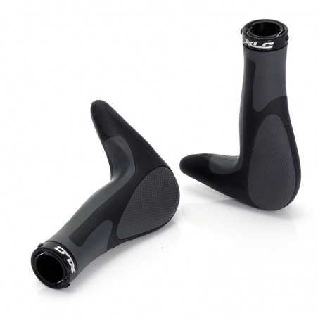 Handlebar grips with screw-on ends set  HITCH GEL GR-G16