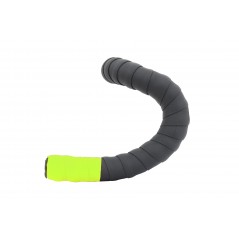 MASSI Cinta de Manillar Bicicleta Dual Wave Fluor - Negro/Verde 47462VAR