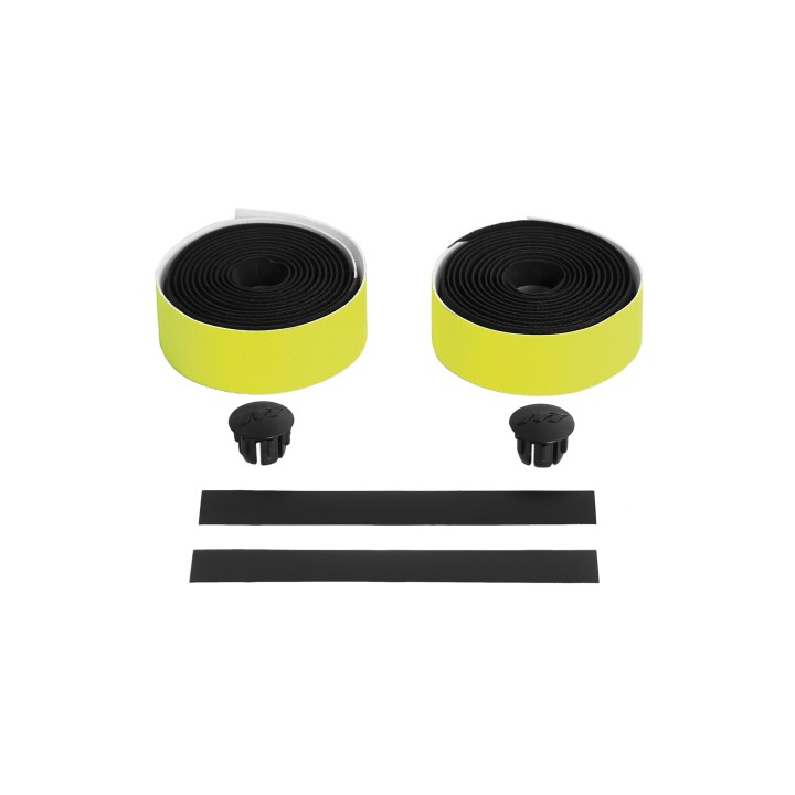 MASSI Cinta de Manillar Bicicleta Dual Wave Fluor - Negro/Verde 47462VAR