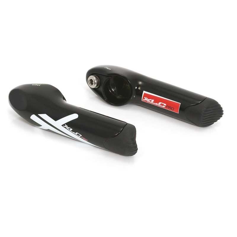 XLC Protesis cuernos acoples manillar ergonomicas aluminio BE-A13 80 MM 2501573700