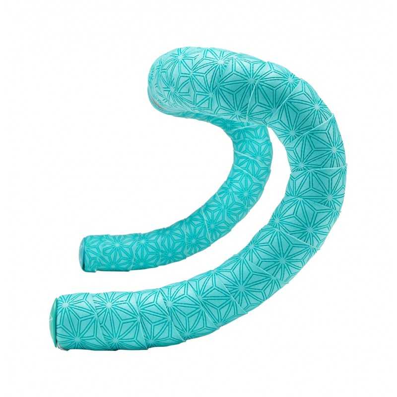 SUPACAZ Cinta manillar bicicleta SUPER STICKY KUSH CLASSIC BIANCHI W/ PLUGS 644221250679